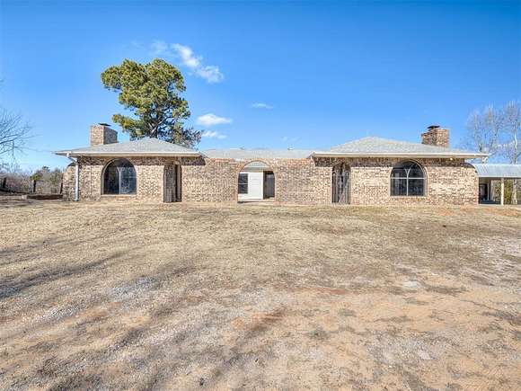 6.6 Acres of Land with Home for Sale in McLoud, Oklahoma