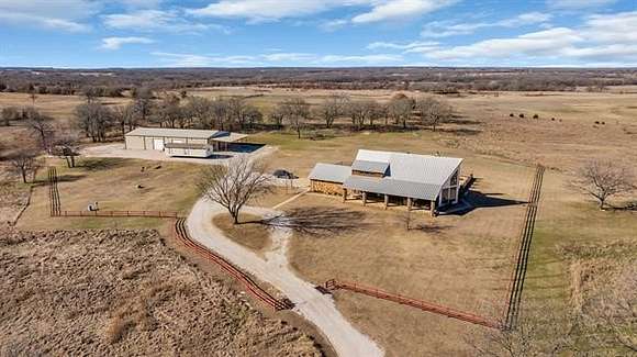 36.93 Acres of Agricultural Land with Home for Sale in Ardmore, Oklahoma