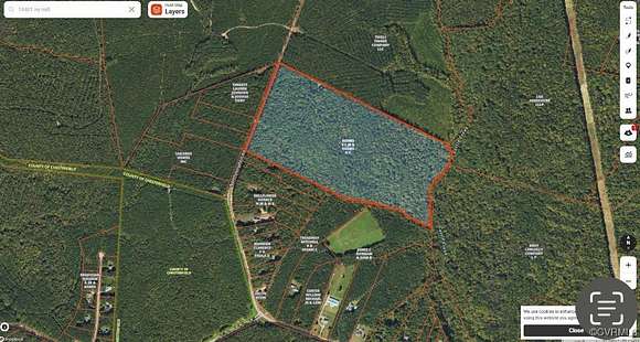 87.081 Acres of Recreational Land for Sale in Chesterfield Village, Virginia