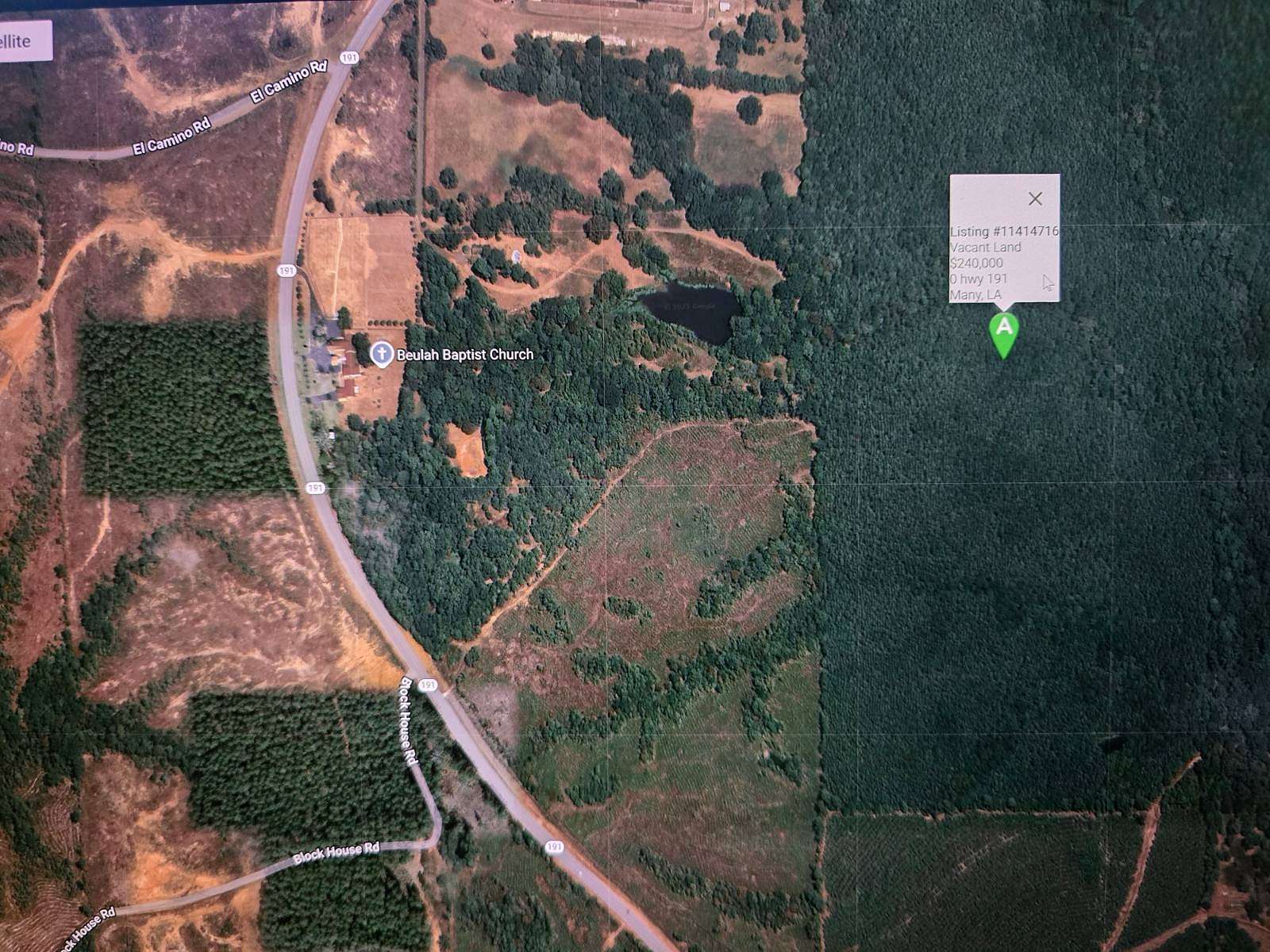 40 Acres of Recreational Land for Sale in Many, Louisiana