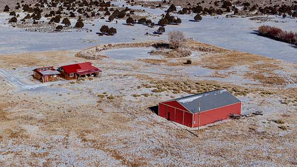 91.18 Acres of Land with Home for Sale in Amalia, New Mexico