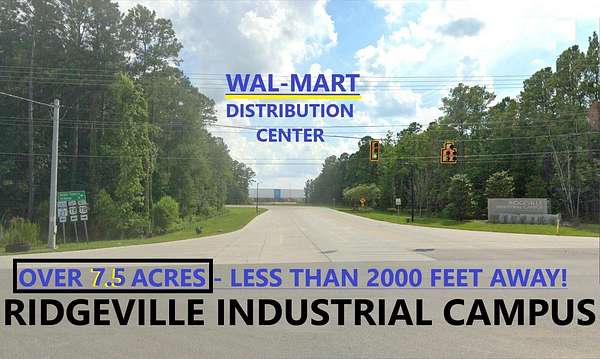 7.7 Acres of Mixed-Use Land for Sale in Ridgeville, South Carolina