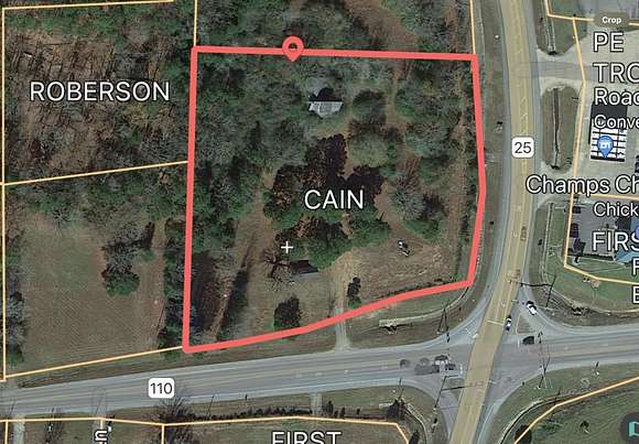 4 Acres of Commercial Land for Sale in Heber Springs, Arkansas