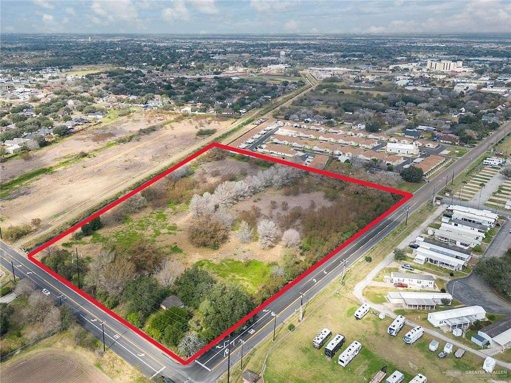9.55 Acres of Mixed-Use Land for Sale in Weslaco, Texas