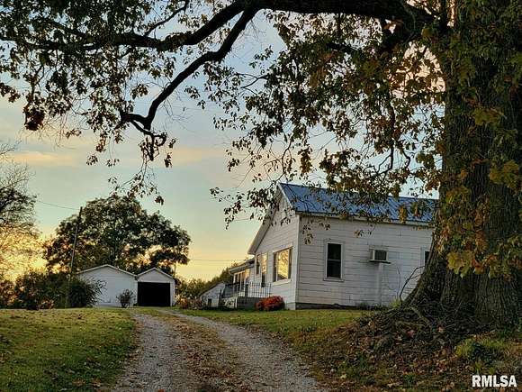 32.285 Acres of Agricultural Land with Home for Sale in Dongola, Illinois