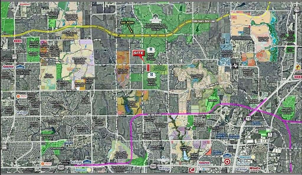 20.4 Acres of Land for Sale in McKinney, Texas