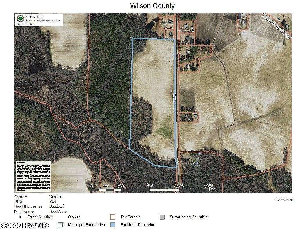 25.6 Acres of Land for Sale in Bailey, North Carolina