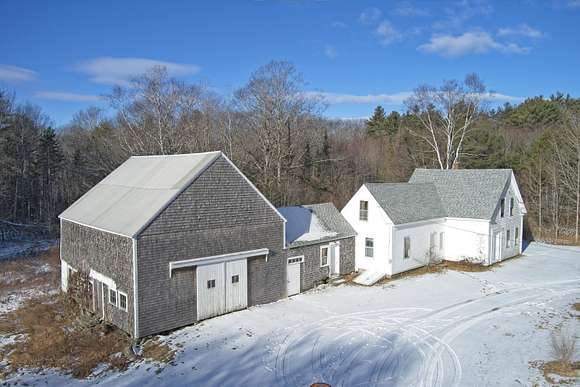 62 Acres of Land with Home for Sale in Warren, Maine