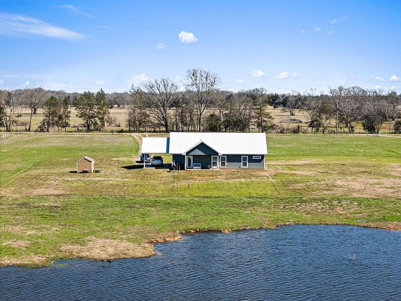 2 Acres of Land with Home for Sale in Pittsburg, Texas