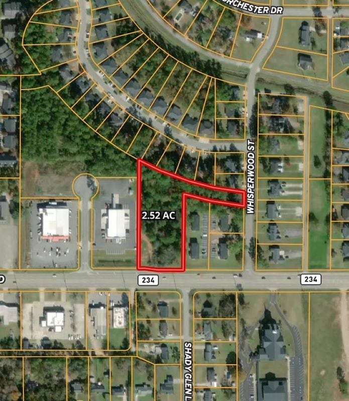 2.52 Acres of Commercial Land for Sale in Albany, Georgia