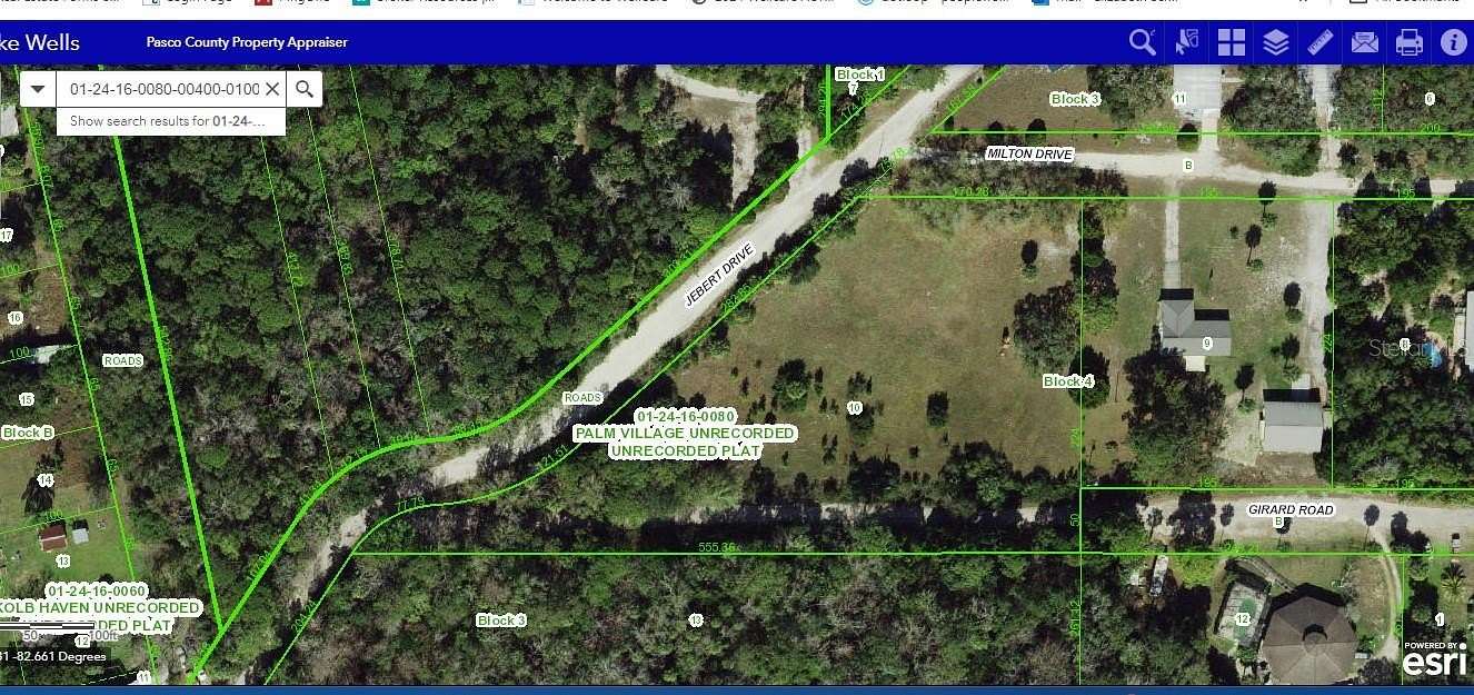 2.1 Acres of Residential Land for Sale in Aripeka, Florida