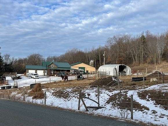 5 Acres of Land with Home for Sale in Whitehall, Wisconsin