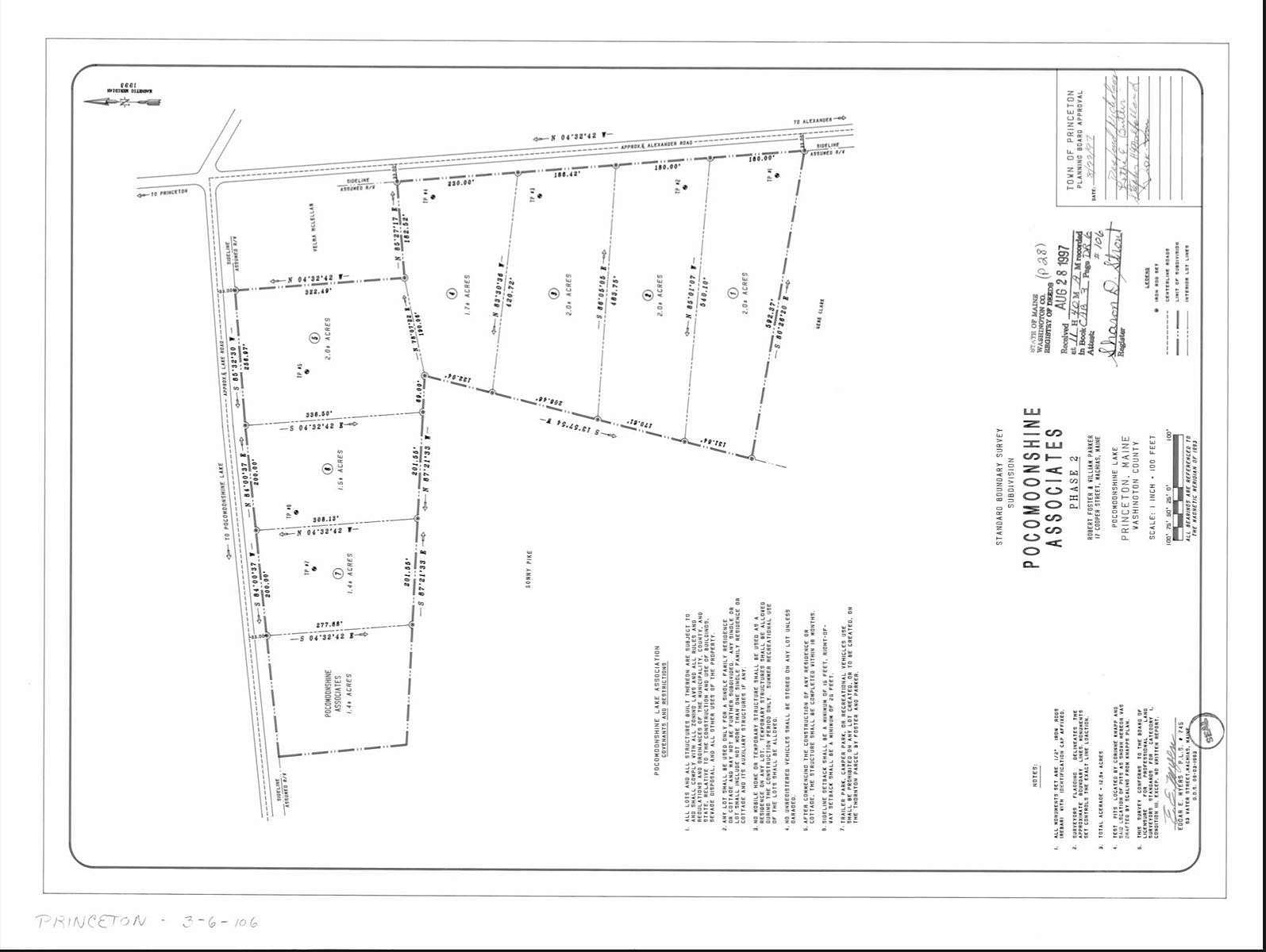 2 Acres of Residential Land for Sale in Princeton, Maine