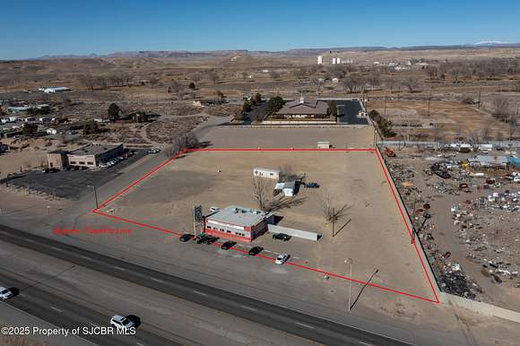 3 Acres of Improved Commercial Land for Sale in Kirtland, New Mexico