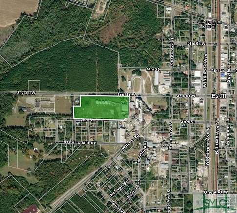 8.99 Acres of Commercial Land for Sale in Estill, South Carolina