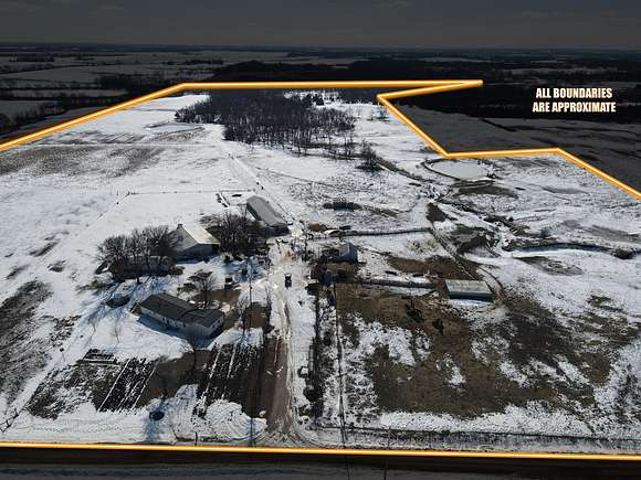 75 Acres of Land with Home for Sale in Scranton, Kansas