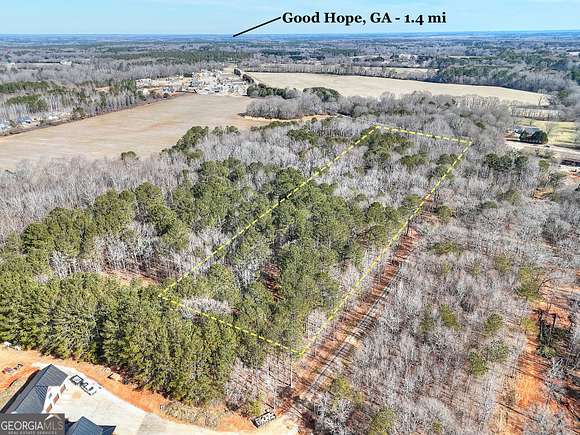 8.42 Acres of Residential Land for Sale in Good Hope, Georgia