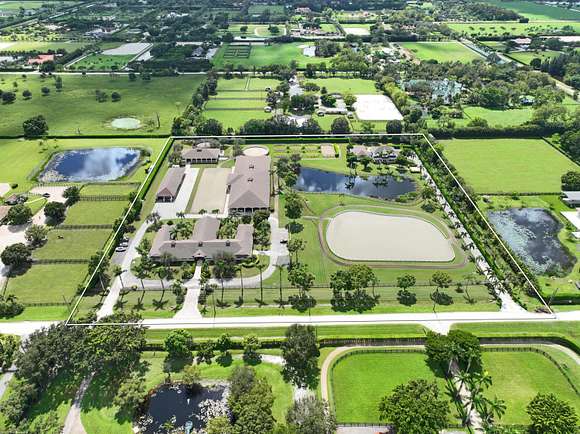 10.327 Acres of Land with Home for Sale in Wellington, Florida