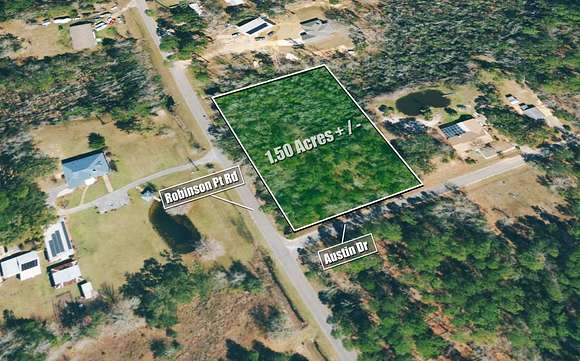 1.5 Acres of Residential Land for Sale in Milton, Florida