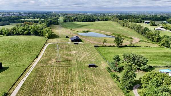 37.7 Acres of Agricultural Land with Home for Sale in Nicholasville, Kentucky