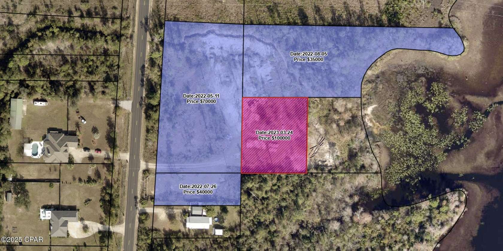 3.1 Acres of Land for Sale in Panama City, Florida