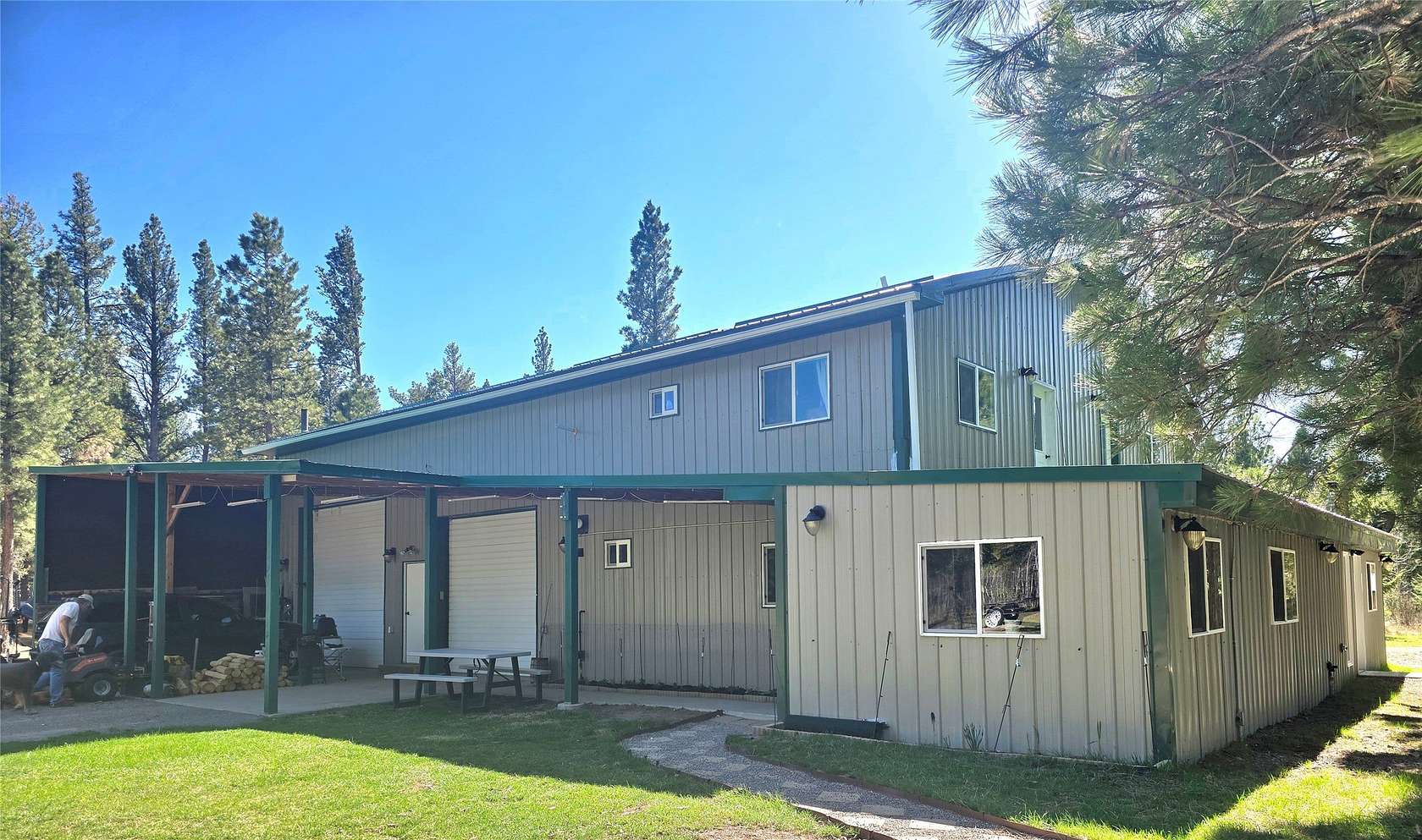 3.89 Acres of Land with Home for Sale in Lincoln, Montana