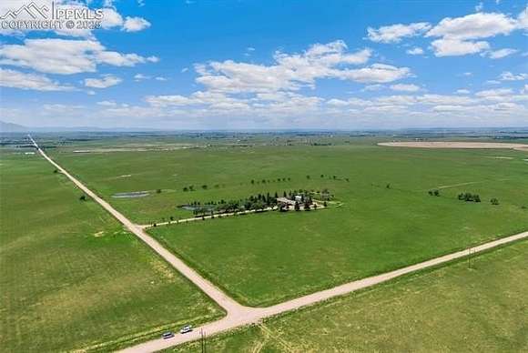 2,400 Acres of Agricultural Land with Home for Sale in Calhan, Colorado