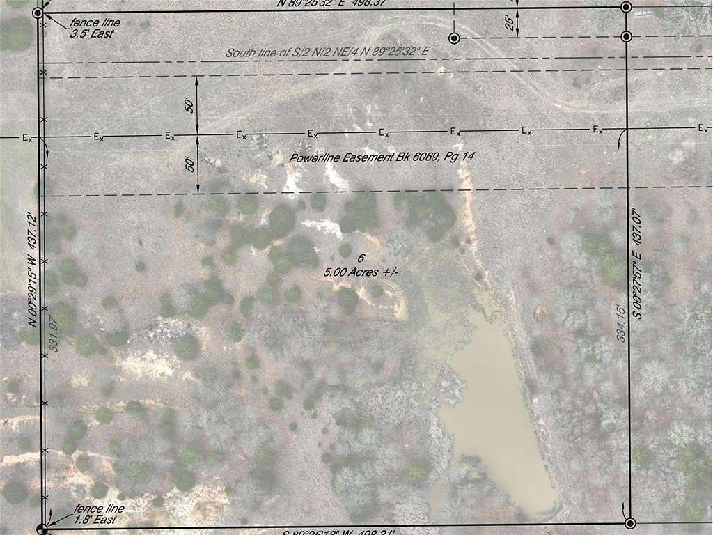 5 Acres of Residential Land for Sale in Ardmore, Oklahoma