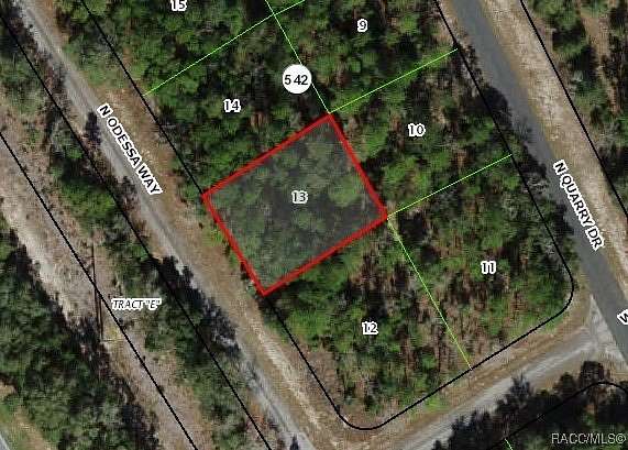 0.24 Acres of Residential Land for Sale in Citrus Springs, Florida