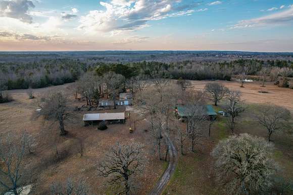 99.74 Acres of Land with Home for Sale in Marietta, Texas