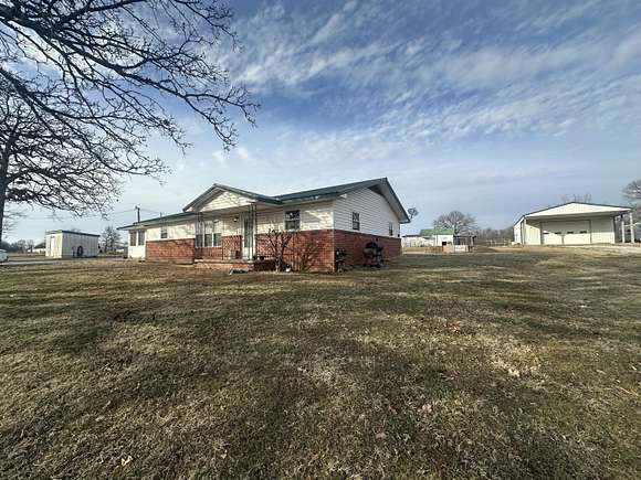 22.175 Acres of Agricultural Land with Home for Sale in Quapaw, Oklahoma