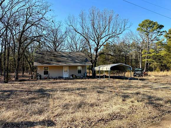 5 Acres of Residential Land with Home for Sale in Altus, Arkansas