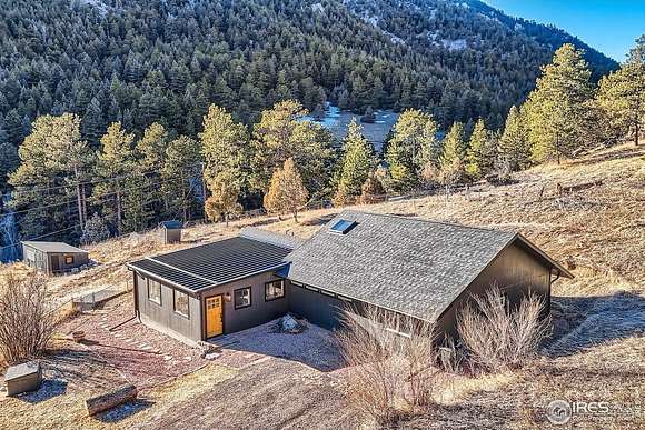 32.8 Acres of Land with Home for Sale in Lyons, Colorado