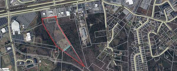 18.5 Acres of Land for Sale in Easley, South Carolina