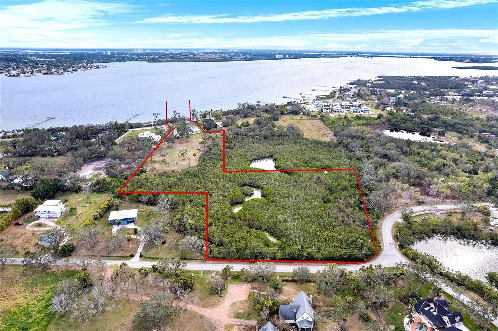 10 Acres of Land with Home for Sale in Terra Ceia, Florida