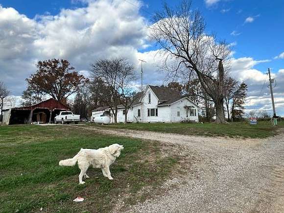 20 Acres of Agricultural Land with Home for Sale in Sumner, Illinois