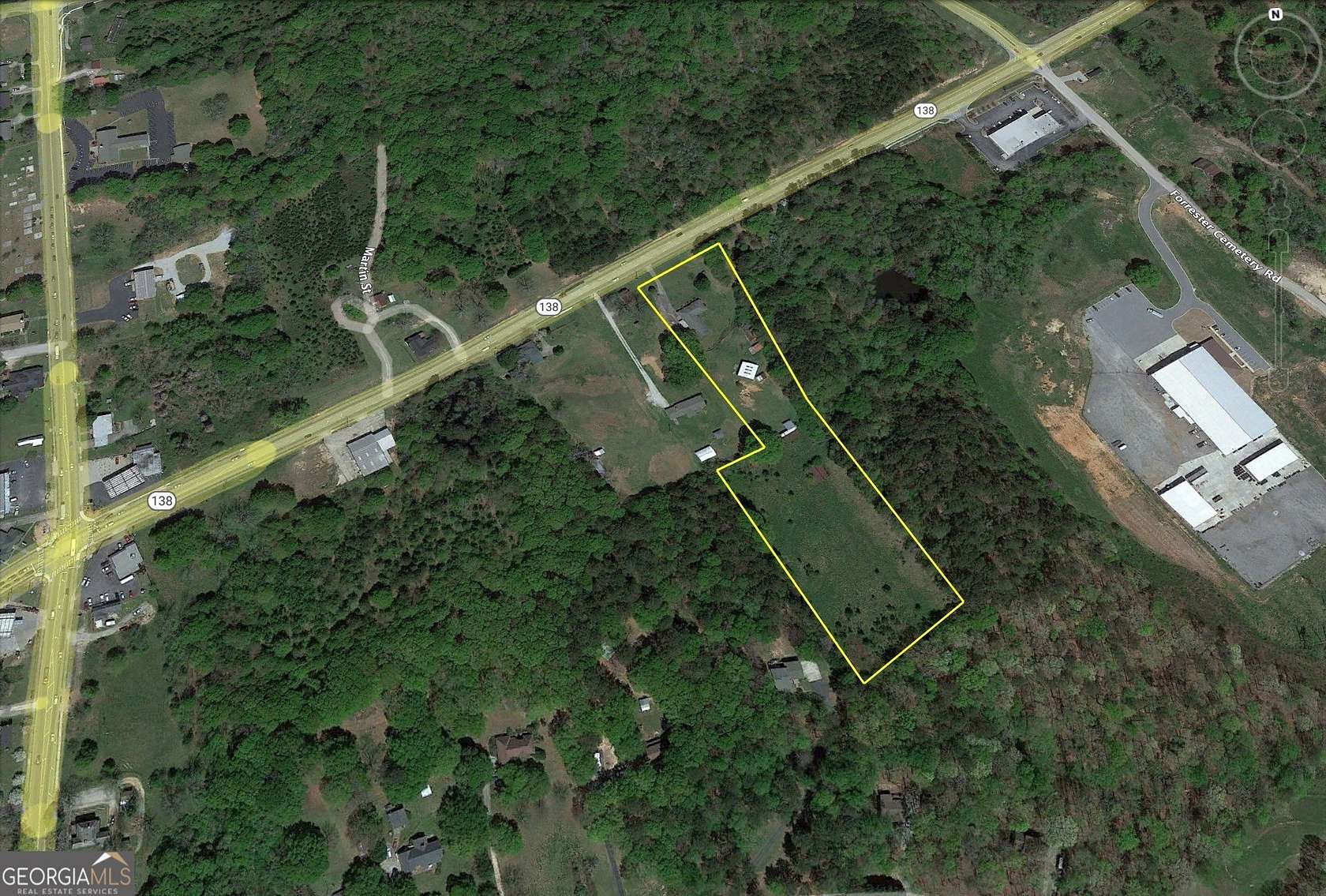 5.67 Acres of Improved Commercial Land for Sale in Covington, Georgia