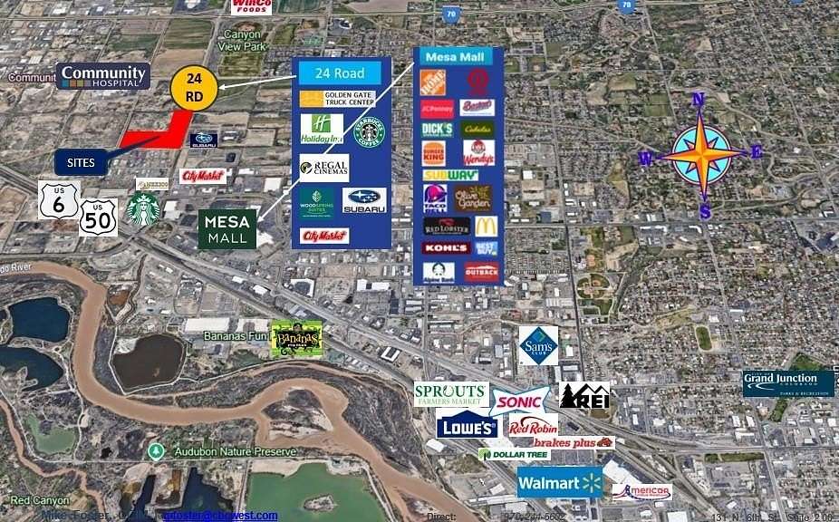 6.5 Acres of Commercial Land for Sale in Grand Junction, Colorado