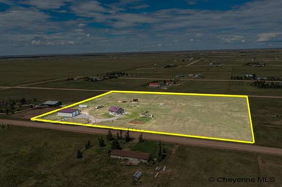 9.4 Acres of Land with Home for Sale in Carpenter, Wyoming