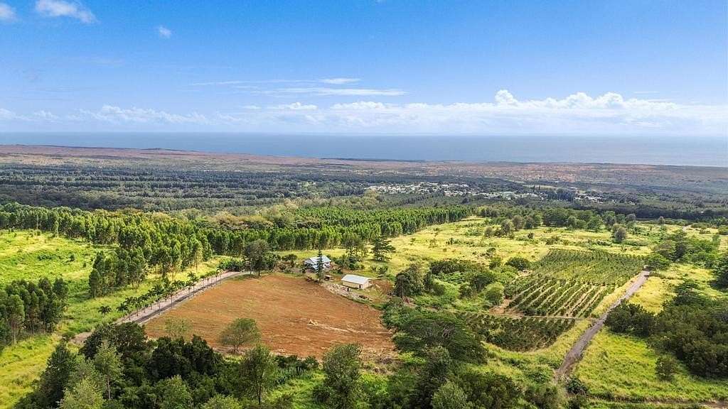 40 Acres of Recreational Land with Home for Sale in Pahala, Hawaii