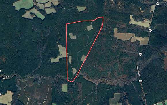 244.4 Acres of Recreational Land & Farm for Sale in Sussex, Virginia