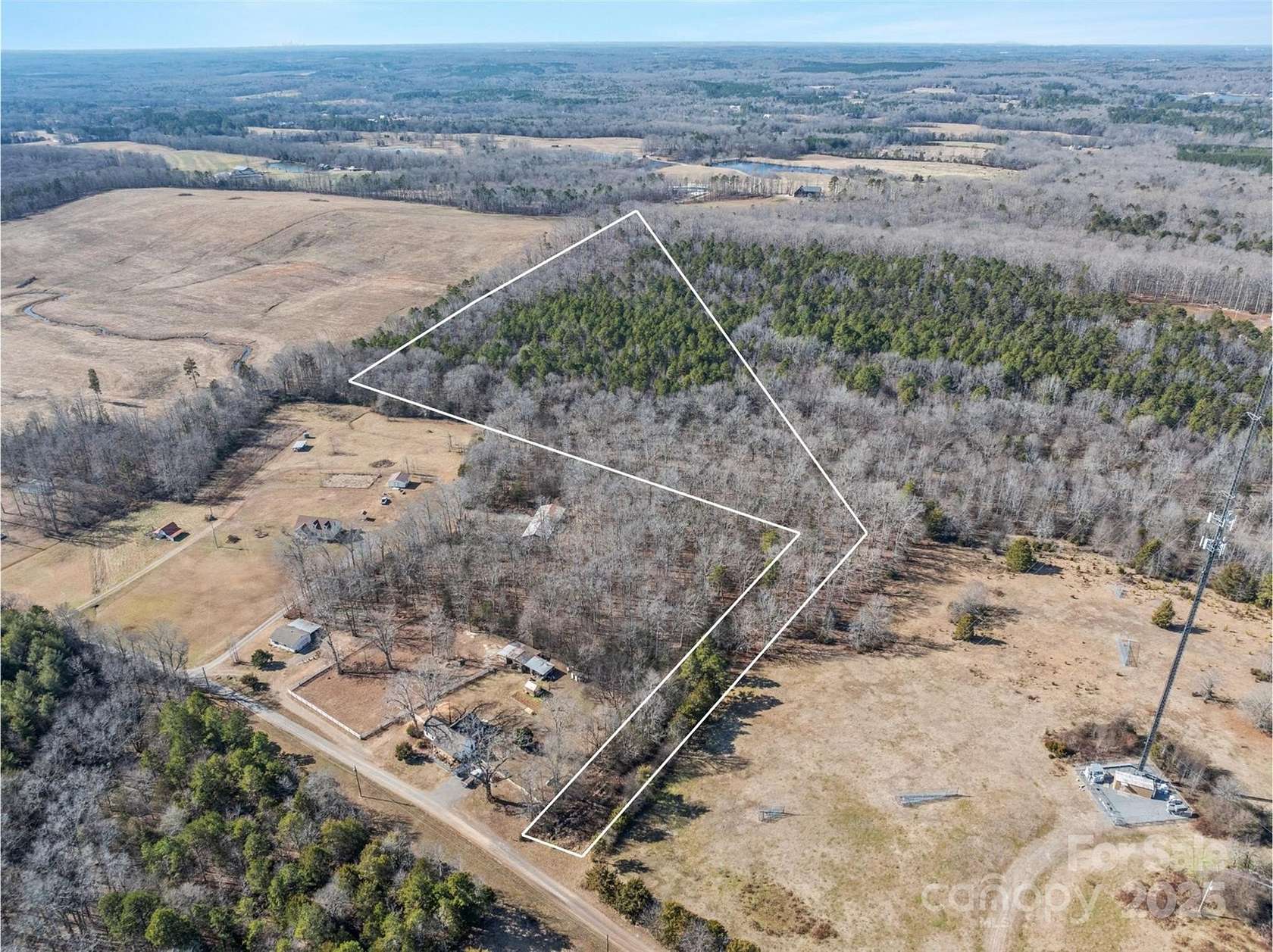 17.6 Acres of Land for Sale in Mount Pleasant, North Carolina