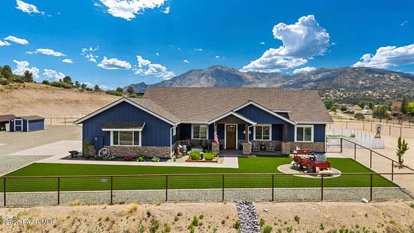 4.12 Acres of Residential Land with Home for Sale in Prescott, Arizona