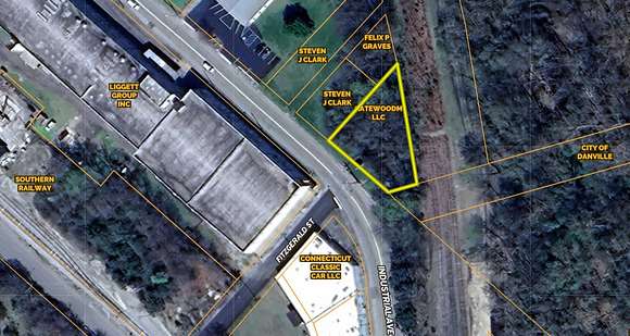 0.25 Acres of Mixed-Use Land for Auction in Danville, Virginia