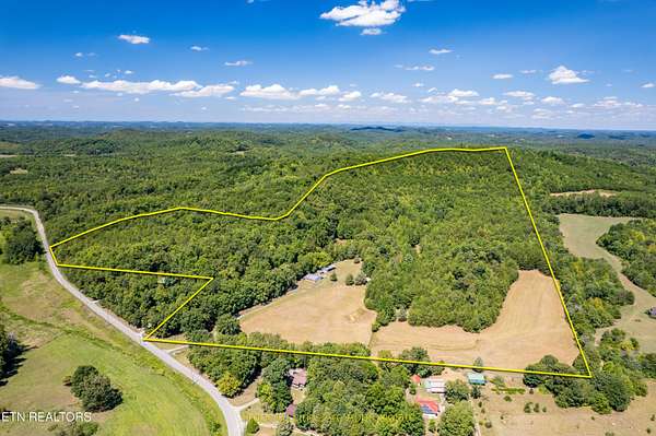 75 Acres of Land with Home for Sale in Tellico Plains, Tennessee