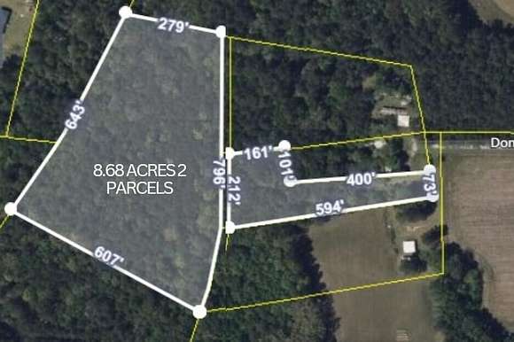 8.63 Acres of Land for Sale in Bonneau, South Carolina