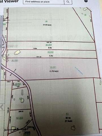 11.8 Acres of Land for Sale in Vinemont, Alabama