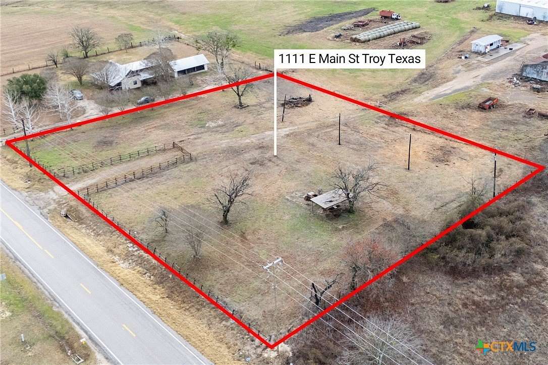 0.79 Acres of Mixed-Use Land for Sale in Troy, Texas