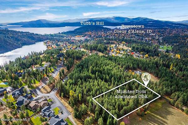 5.28 Acres of Land for Sale in Coeur d'Alene, Idaho