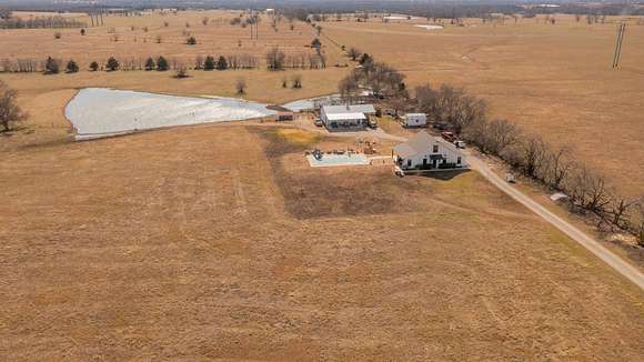 70 Acres of Land with Home for Sale in Kenefic, Oklahoma